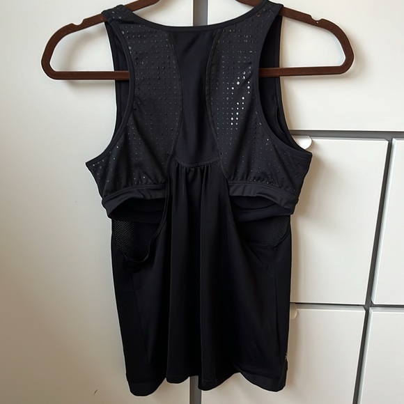 Athleta Gel Supercharge Size S Black Tank - Picture 2 of 4